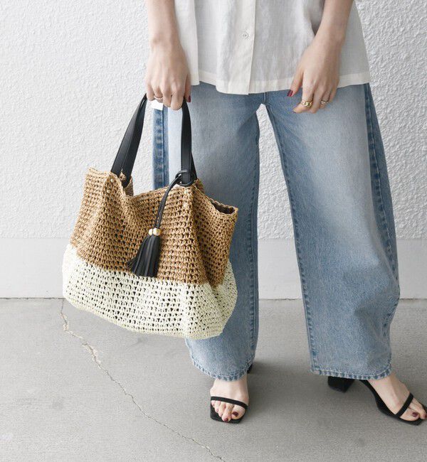 SHIPS any「【WEB限定】SHIPS any: コマアミ トート」|トートバッグ|