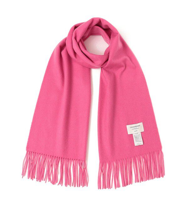 SHIPS for women「ソリッド カシミヤ ストール」|ストール|ピンク