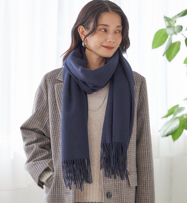 SHIPS for women「ソリッド カシミヤ ストール」|ストール|