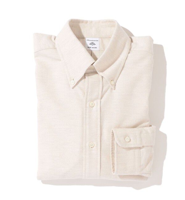 SHIPS「Southwick: フランネル ソリッド ボタンダウンシャツ」|シャツ・ブラウス|