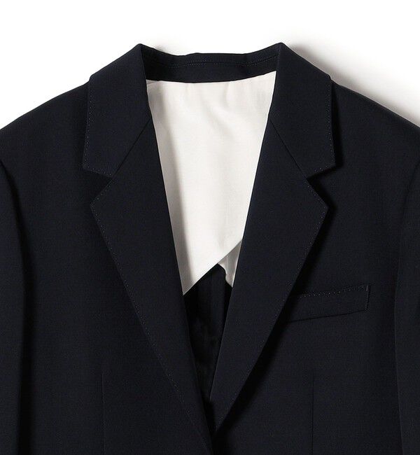 SHIPS for women「SHIPS Primary Navy Label:ネイビーテーラードジャケット2」|テーラードジャケット|
