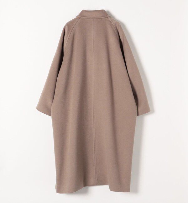 SHIPS any「SHIPS any: ノンミュールジングウール バルマカーン コクーン コート」|ステンカラーコート|
