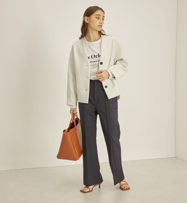 SHIPS for women「マトラッセ トリプルクロス コクーン ブルゾン ◇」|ブルゾン・スタジャン|