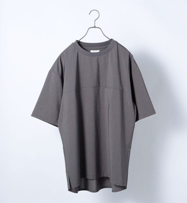 SHIPS any「SHIPS any: COOLMAX（R） サマー プルオーバー Tシャツ (セットアップ対応) 24SS◇」|Tシャツ・カットソー|