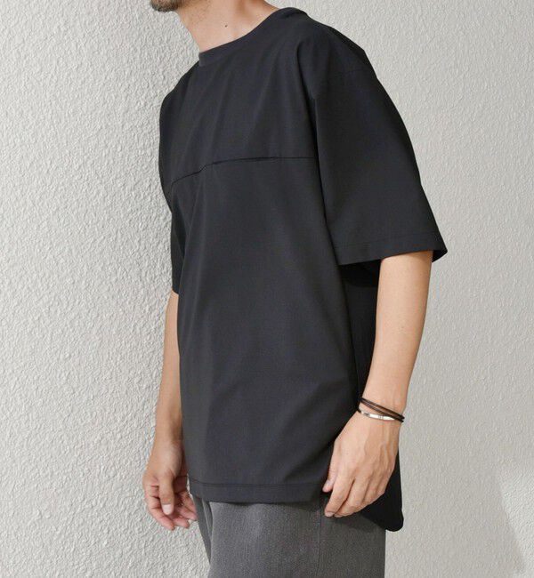 SHIPS any「SHIPS any: COOLMAX（R） サマー プルオーバー Tシャツ (セットアップ対応) 24SS◇」|Tシャツ・カットソー|