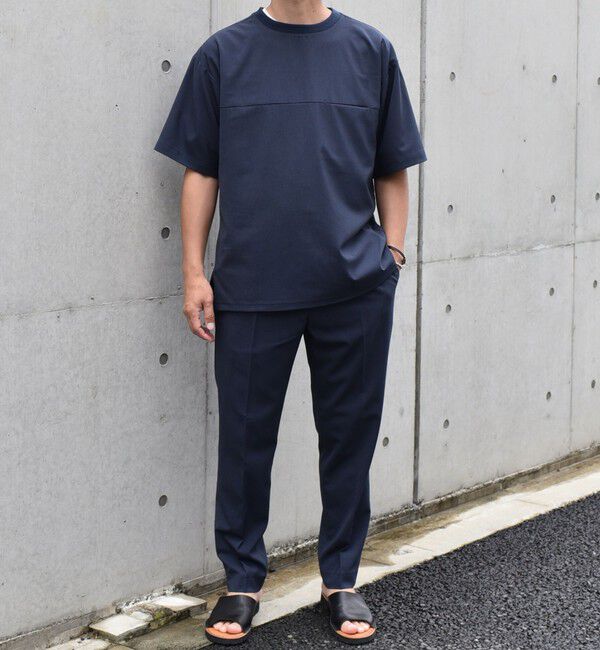 SHIPS any「SHIPS any: COOLMAX（R） サマー プルオーバー Tシャツ (セットアップ対応) 24SS◇」|Tシャツ・カットソー|