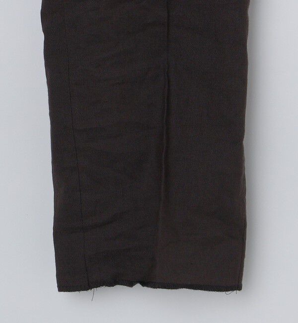 SHIPS「SHIPS:〈セットアップ対応/手洗い可能〉 イージー リネン ストレッチ パンツ」|チノ|