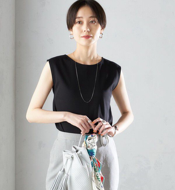 SHIPS for women「〈手洗い可能〉綿 SORONA 2WAY タンクトップ」|タンクトップ|