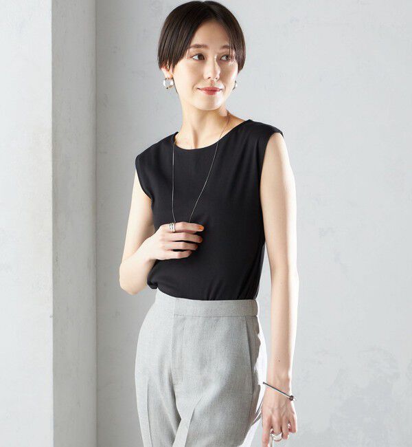 SHIPS for women「〈手洗い可能〉綿 SORONA 2WAY タンクトップ」|タンクトップ|