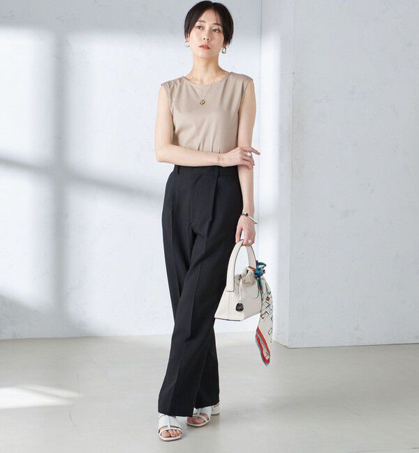 SHIPS for women「〈手洗い可能〉綿 SORONA 2WAY タンクトップ」|タンクトップ|