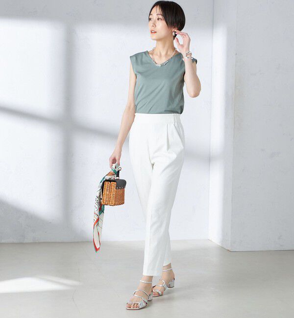 SHIPS for women「〈手洗い可能〉綿 SORONA 2WAY タンクトップ」|タンクトップ|