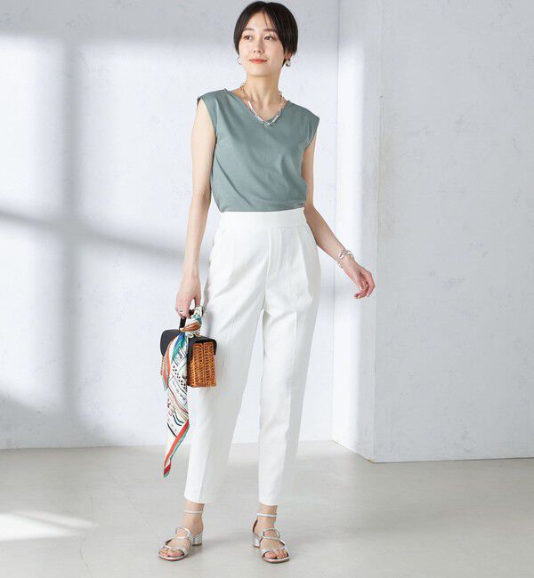 SHIPS for women「〈手洗い可能〉綿 SORONA 2WAY タンクトップ」|タンクトップ|