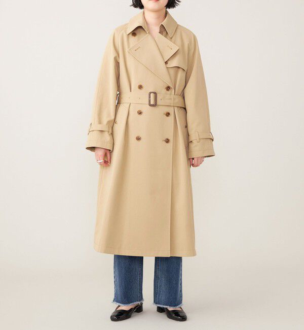 quaranciel「quaranciel:〈洗濯機可能〉ハンサム トレンチ コート」|トレンチコート|