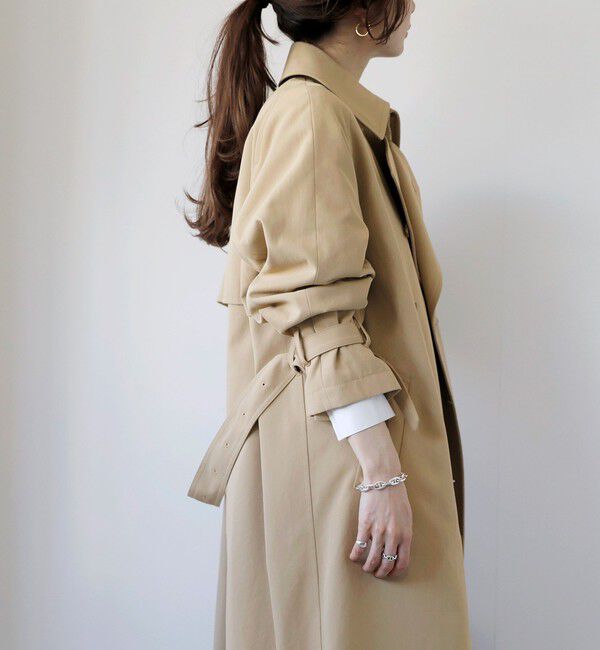 quaranciel「quaranciel:〈洗濯機可能〉ハンサム トレンチ コート」|トレンチコート|
