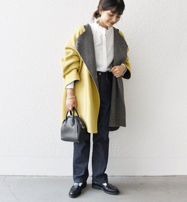 SHIPS any「SHIPS any: リバー フーディー ポンチョ ハーフ コート」|その他|