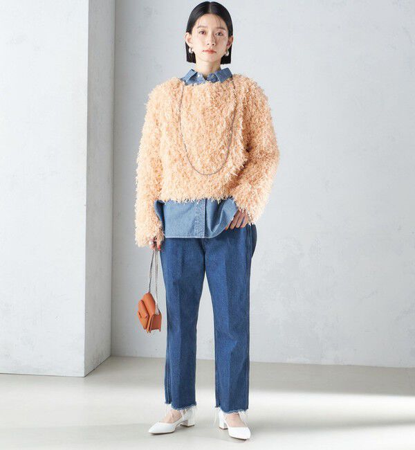 SHIPS for women「〈手洗い可能〉フェザー ヤーン プルオーバー 24SS ◇」|プルオーバー|