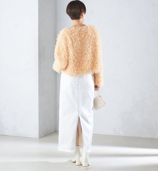 SHIPS for women「〈手洗い可能〉フェザー ヤーン プルオーバー 24SS ◇」|プルオーバー|