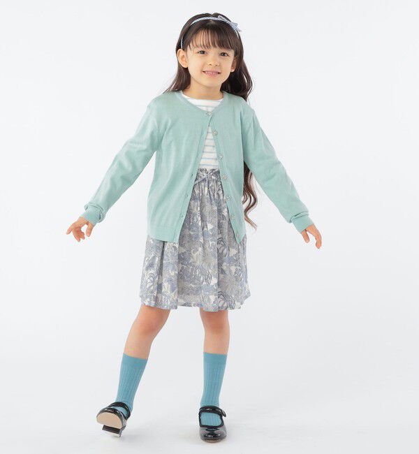 SHIPS KIDS「SHIPS KIDS:100～130cm / リバティ スカート」|フレア|