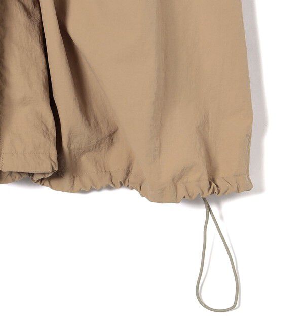 SHIPS for women「〈撥水加工/手洗い可能〉裾 ドロスト ノーカラー ロング コート 24SS ◇」|ノーカラーコート|