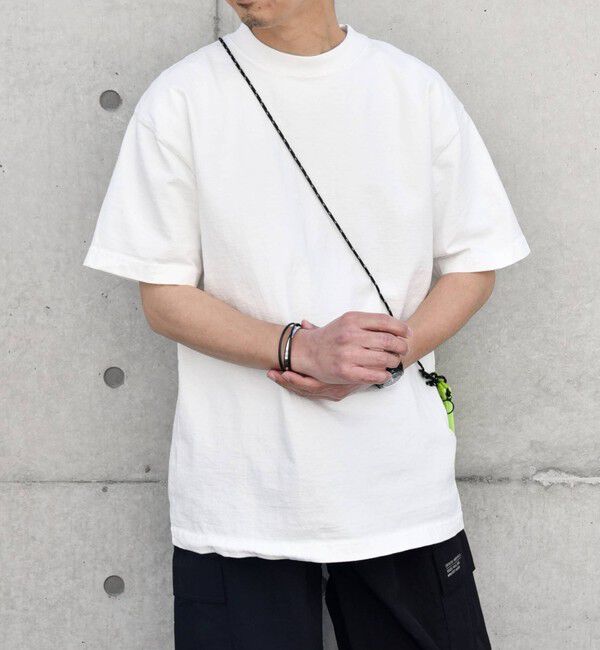 SHIPS any「【SHIPS any別注】LOS ANGELES APPAREL: 8.5oz ガーメントダイ Tシャツ◇」|Tシャツ・カットソー|ホワイト