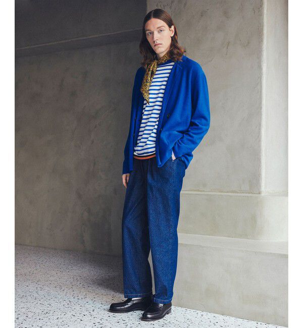 SHIPS「BATEAUX DE SHIPS: リネン ダブル ブレスト ニット ジャケット」|その他|