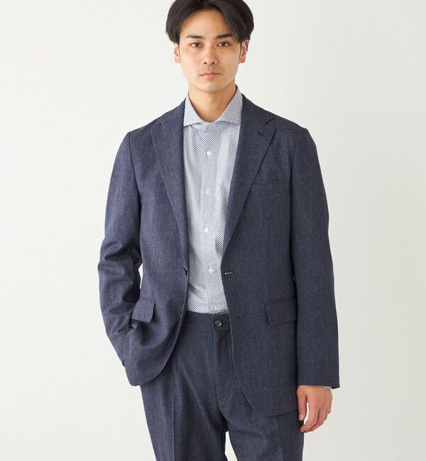 SHIPS Colors 「SHIPS Colors:〈洗濯機可能〉AVANT 2Bジャケット(セットアップ対応可能)」|テーラードジャケット|