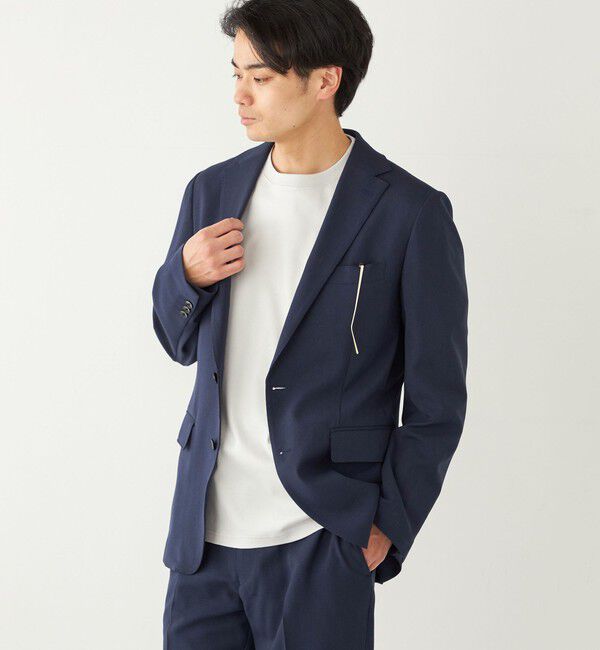 SHIPS Colors 「SHIPS Colors:〈洗濯機可能〉AVANT 2Bジャケット(セットアップ対応可能)」|テーラードジャケット|