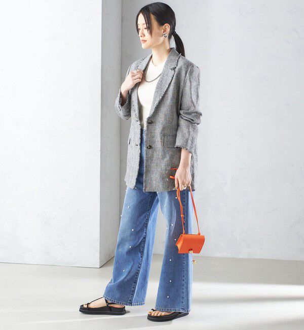 SHIPS for women「〈手洗い可能〉カップ付き リブ タンクトップ◇」|インナー|