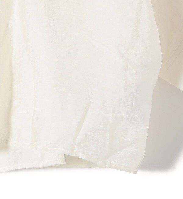 SHIPS for women「〈手洗い可能〉シルク混 シアー 羽織 シャツ」|シャツ・ブラウス|