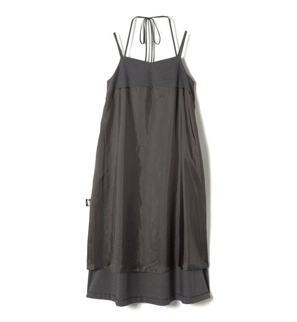 SHIPS for women「SHIPS Primary Navy Label:〈手洗い可能〉キャミ ワンピース」|ワンピース|