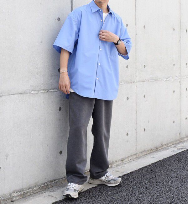 SHIPS any「SHIPS any: オーバーサイズ カラーパレット ハーフスリーブ シャツ◇」|シャツ・ブラウス|