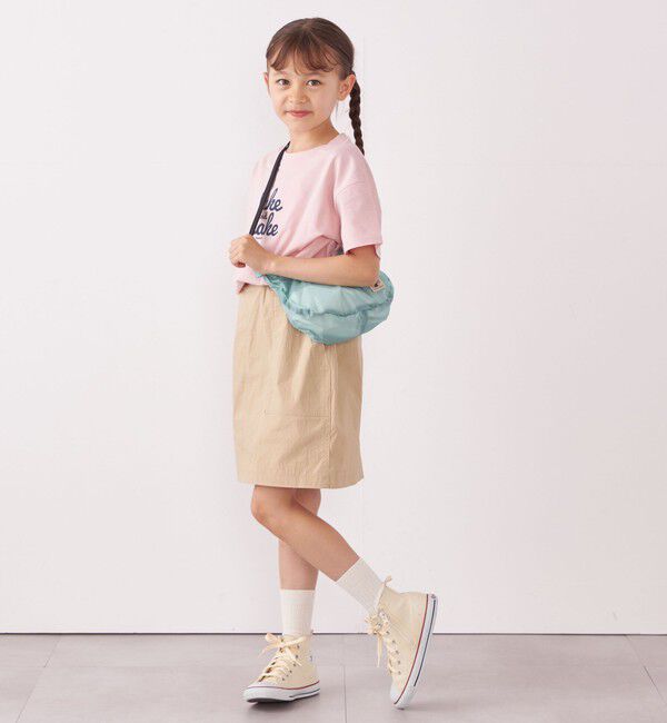 SHIPS any「【SHIPS any別注】MONMIMI: グラフィック プリント 半袖 Tシャツ<KIDS>」|Tシャツ・カットソー|