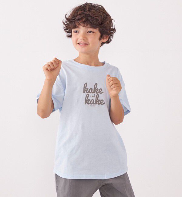 SHIPS any「【SHIPS any別注】MONMIMI: グラフィック プリント 半袖 Tシャツ<KIDS>」|Tシャツ・カットソー|