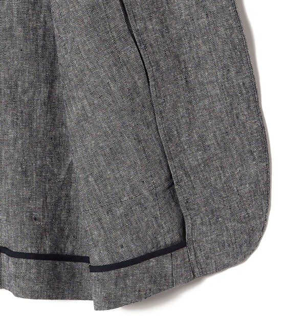 SHIPS for women「〈手洗い可能〉コットン リネン ノーカラー ジレ」|ベスト・ジレ|