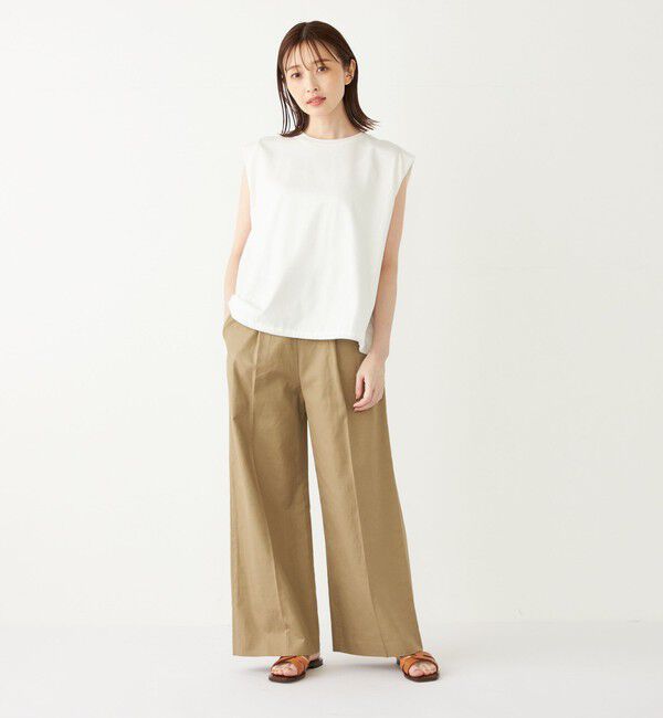 SHIPS Colors 「SHIPS Colors:〈洗濯機可能〉ドロスト タンクトップ」|Tシャツ・カットソー|