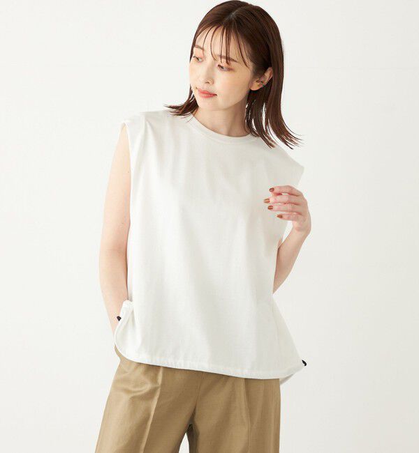 SHIPS Colors 「SHIPS Colors:〈洗濯機可能〉ドロスト タンクトップ」|Tシャツ・カットソー|