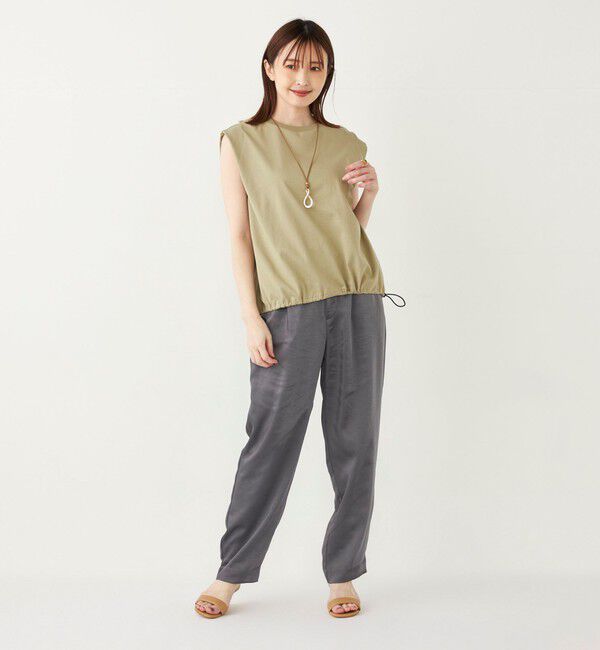 SHIPS Colors 「SHIPS Colors:〈洗濯機可能〉ドロスト タンクトップ」|Tシャツ・カットソー|