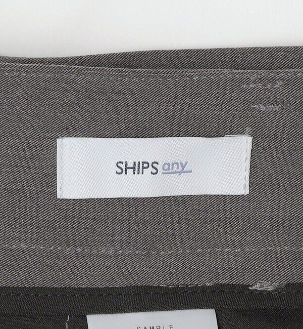 SHIPS any「SHIPS any: 〈洗濯機可能〉2タック ワイド エフェクト パンツ (スラックス)◇」|チノ|