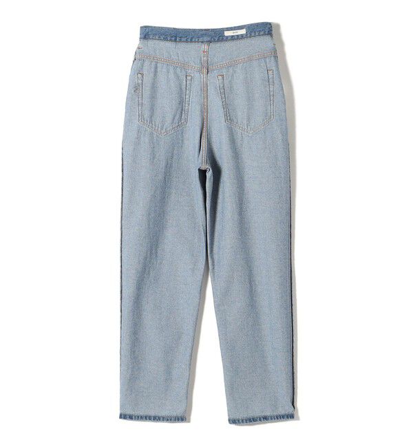 SHIPS for women「〈洗濯機可能〉セミカーブ デニム パンツ」|デニム|