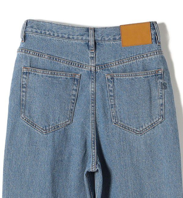 SHIPS for women「〈洗濯機可能〉セミカーブ デニム パンツ」|デニム|