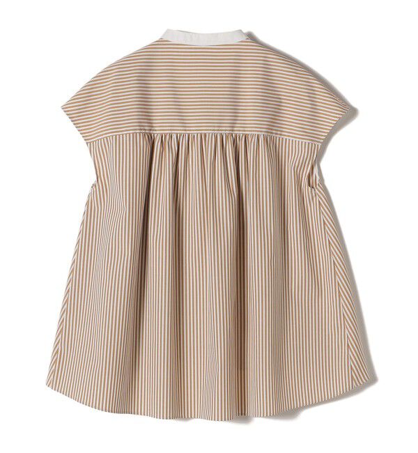 SHIPS for women「〈手洗い可能〉裾 フレア フレンチ スリーブ ブラウス」|シャツ・ブラウス|