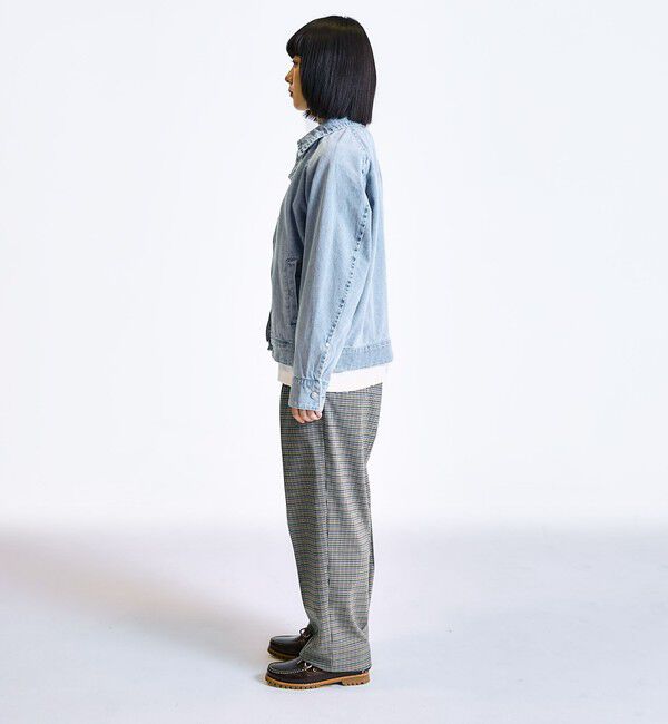SHIPS「City Ambient Products: デニム ジップ ブルゾン」|ブルゾン・スタジャン|