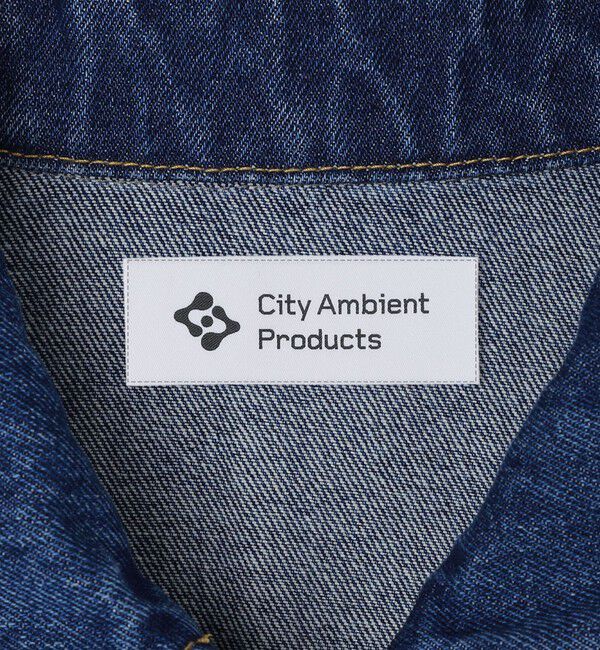 SHIPS「City Ambient Products: デニム ジップ ブルゾン」|ブルゾン・スタジャン|