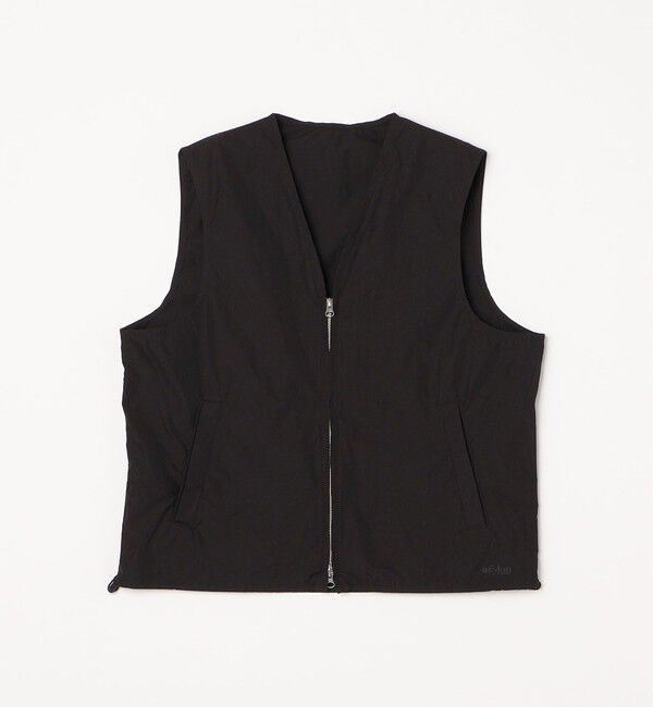 SHIPS any「SHIPS any: 〈洗濯機可能〉ダブルジップ アーバン ベスト［a-nylon］(セットアップ対応)◇」|ベスト・ジレ|