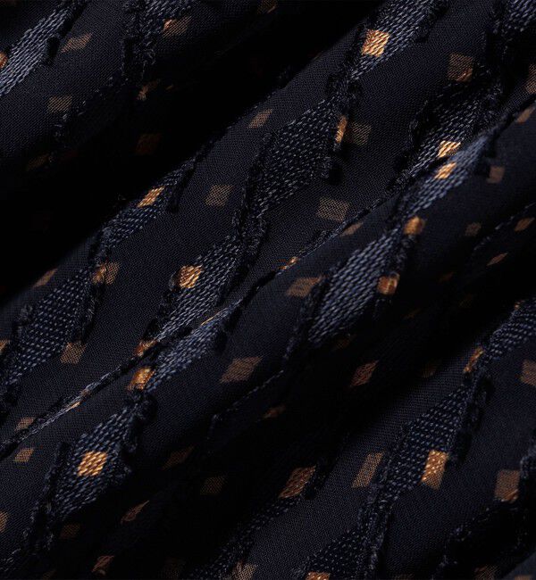 SHIPS for women「troisiemeCHACO:カット ジャカード ワンピース（セレモニー対応可）」|ワンピース|