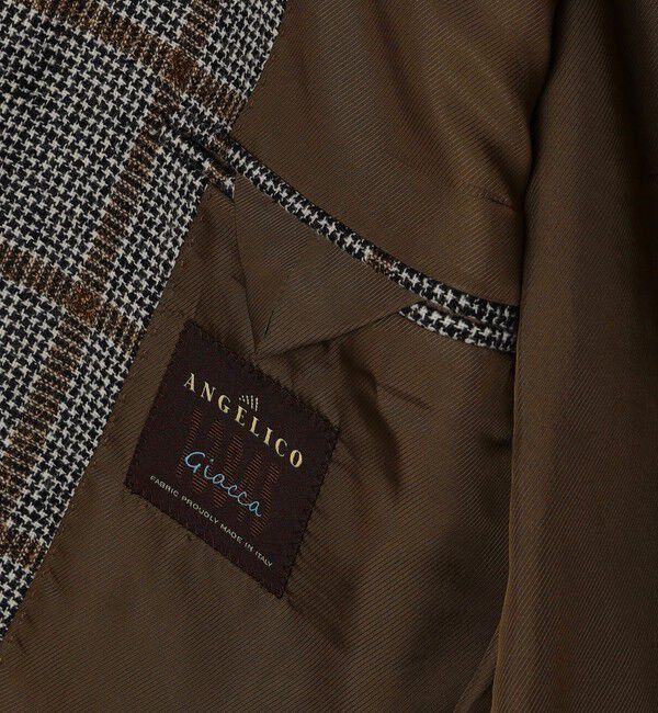 SHIPS「SHIPS: ANGELICO チェック ジャケット」|テーラードジャケット|