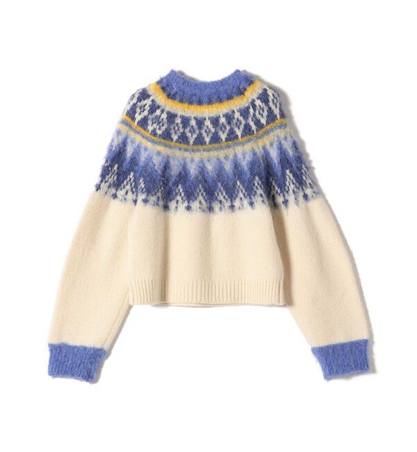 SHIPS for women「〈手洗い可能〉ヘアリー ノルディック プルオーバー」|ニット・セーター|