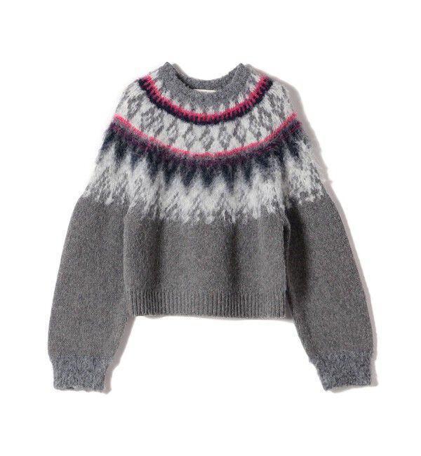 SHIPS for women「〈手洗い可能〉ヘアリー ノルディック プルオーバー」|ニット・セーター|