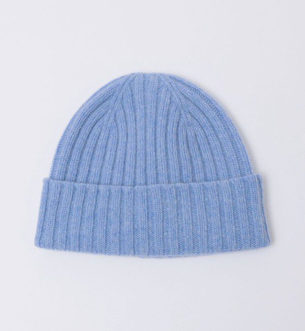 SHIPS「MACKIE: リブ ニット キャップ」|その他|ライトブルー