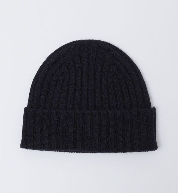 SHIPS「MACKIE: リブ ニット キャップ」|その他|ネイビー